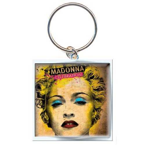 Madonna Keychain: Celebration (Photo-print) Sleutelhanger