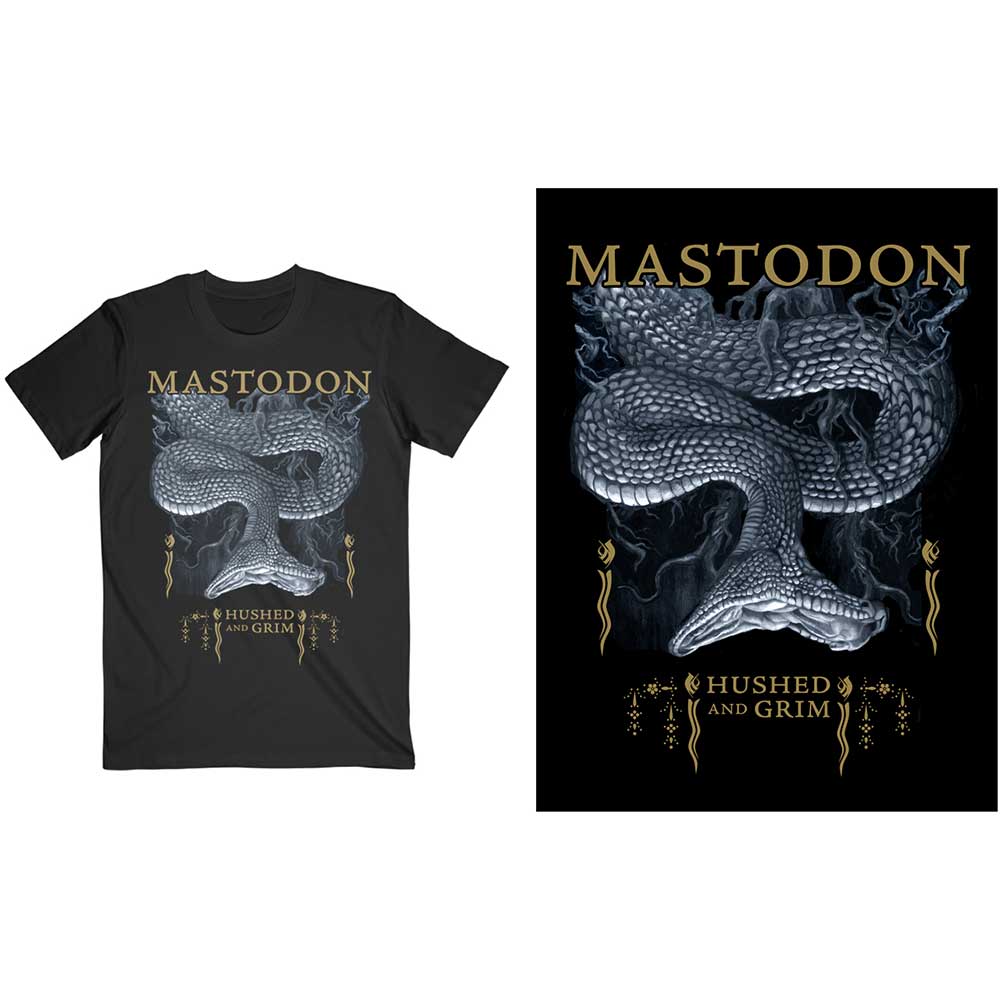 Mastodon Unisex T-Shirt: Hushed Snake T-Shirt