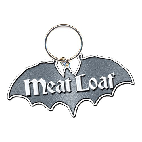 Meat Loaf Keychain: Bat Out Of Hell (Die-cast Relief) Sleutelhanger