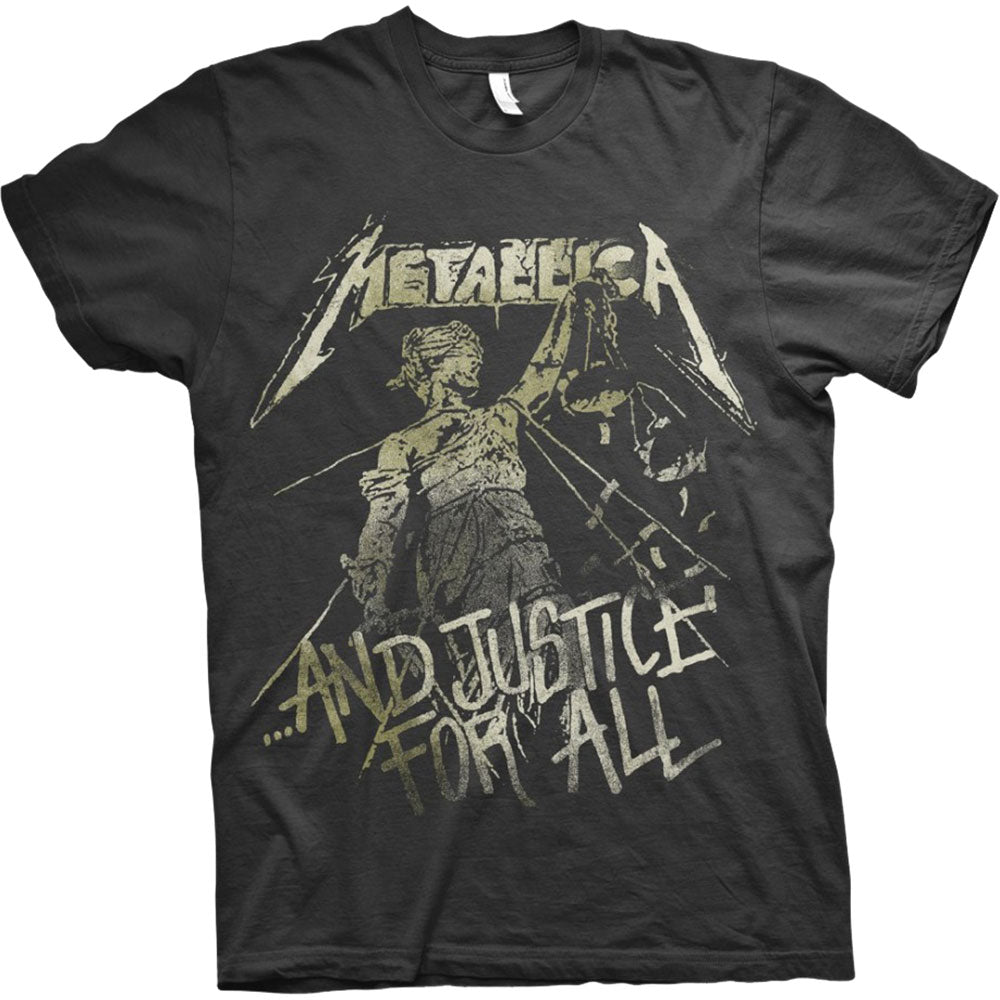 Metallica Unisex T-Shirt: Justice Vintage T-Shirt