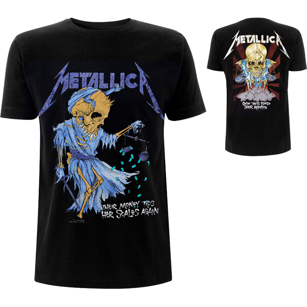 Metallica Unisex T-Shirt: Doris (Back Print) T-Shirt
