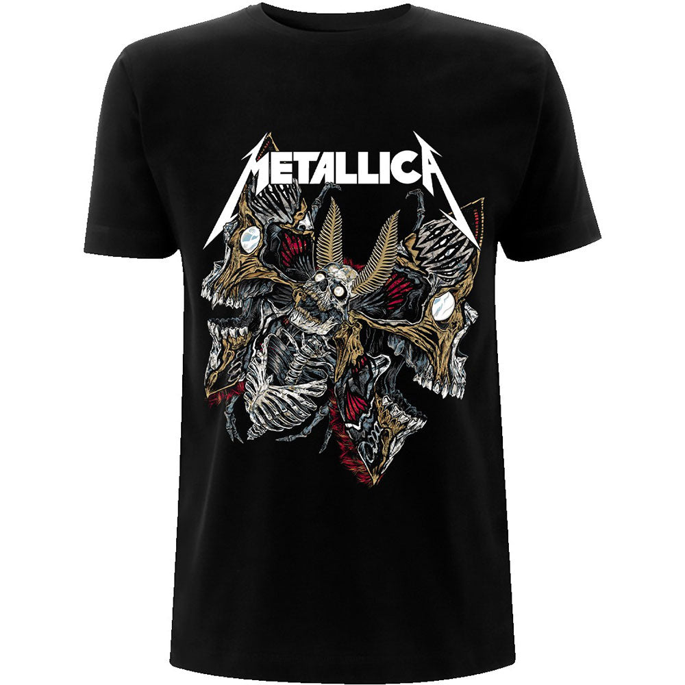 Metallica Unisex T-Shirt: Skull Moth T-Shirt