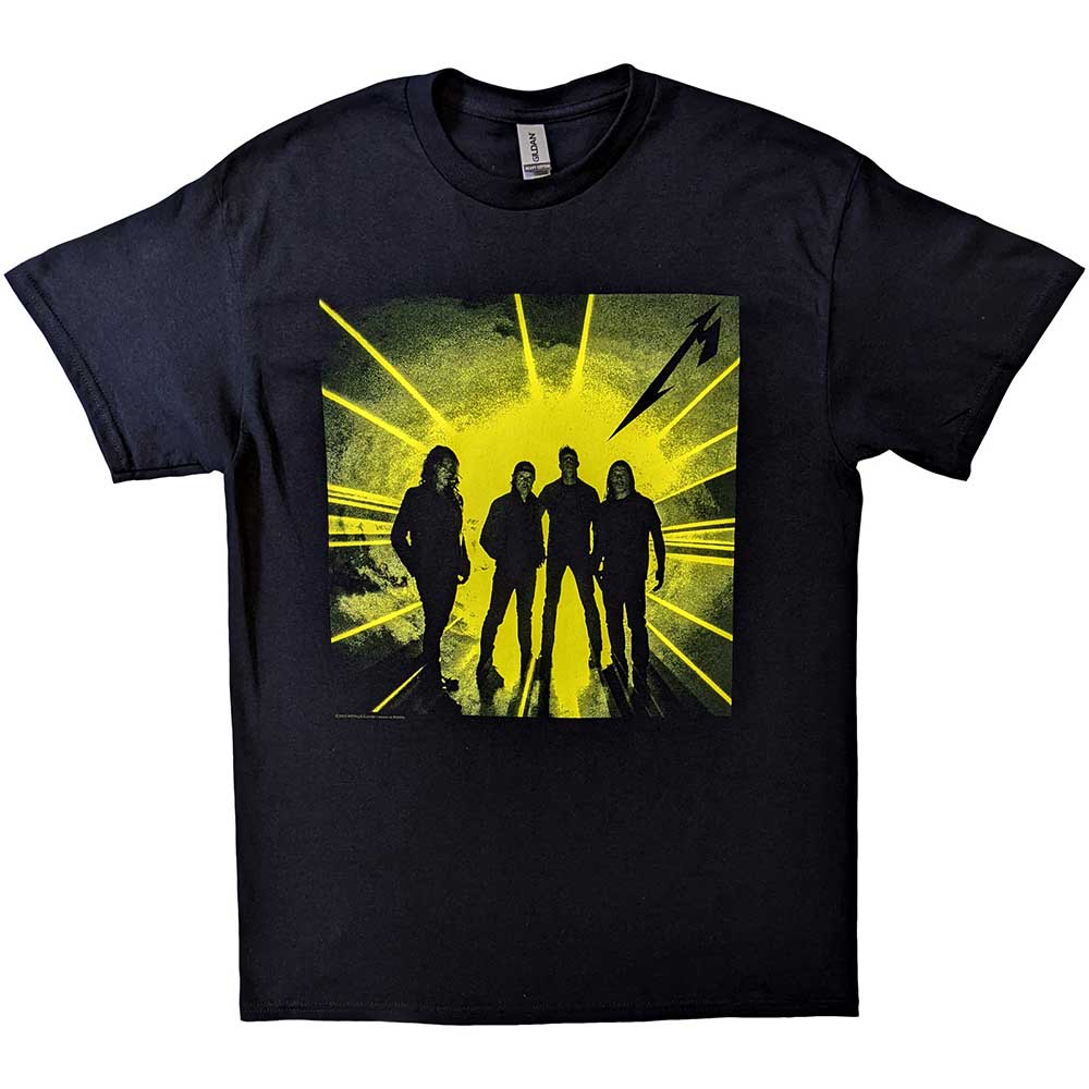 Metallica Unisex T-Shirt: 72 Seasons Burnt Strobe (Back Print) T-Shirt