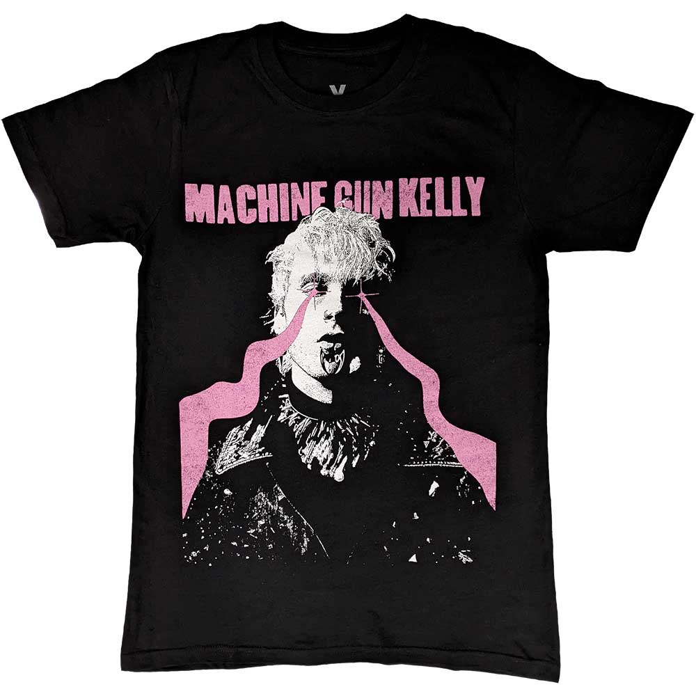 Machine Gun Kelly Unisex T-Shirt: Laser Eye (Back Print) T-Shirt