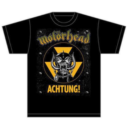 Motorhead Unisex T-Shirt: Achtung! T-Shirt