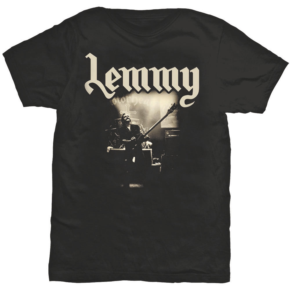 Lemmy Unisex T-Shirt: Lived to Win (Back Print) T-Shirt