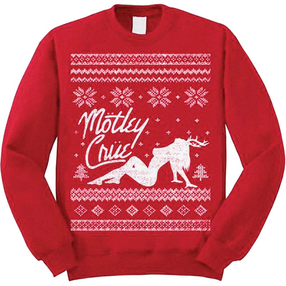 Motley Crue Unisex Sweatshirt: Holiday Sweatshirt