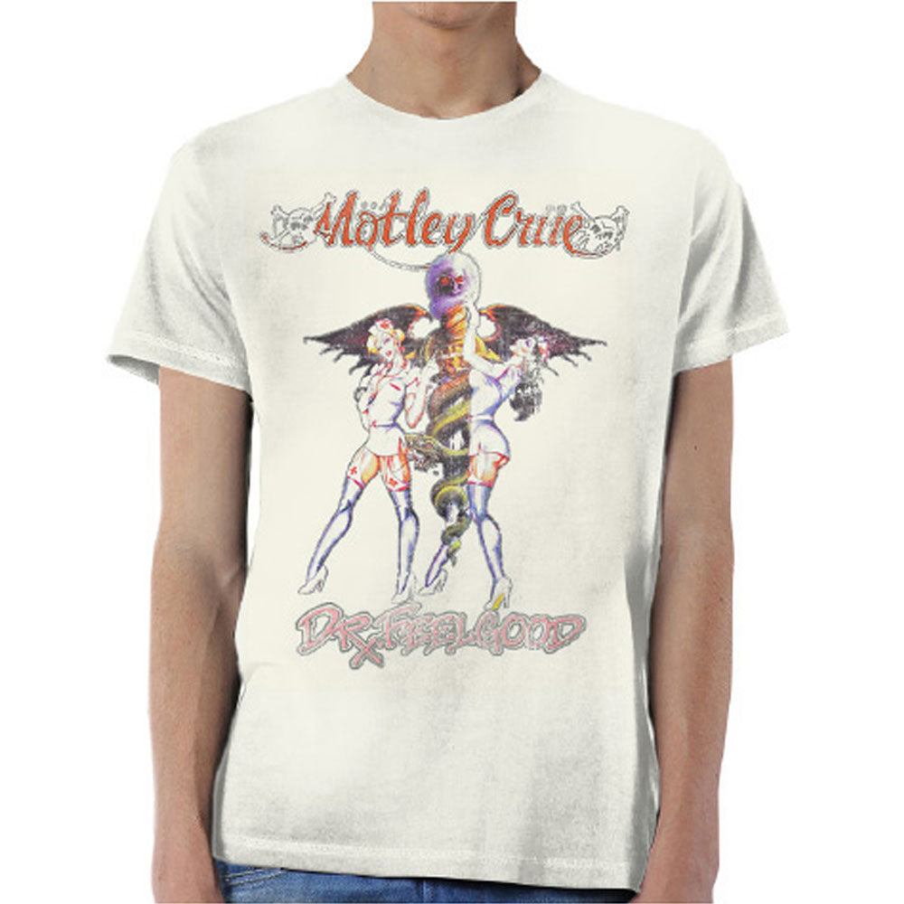 Motley Crue Unisex T-Shirt: Dr Feelgood Vintage T-Shirt