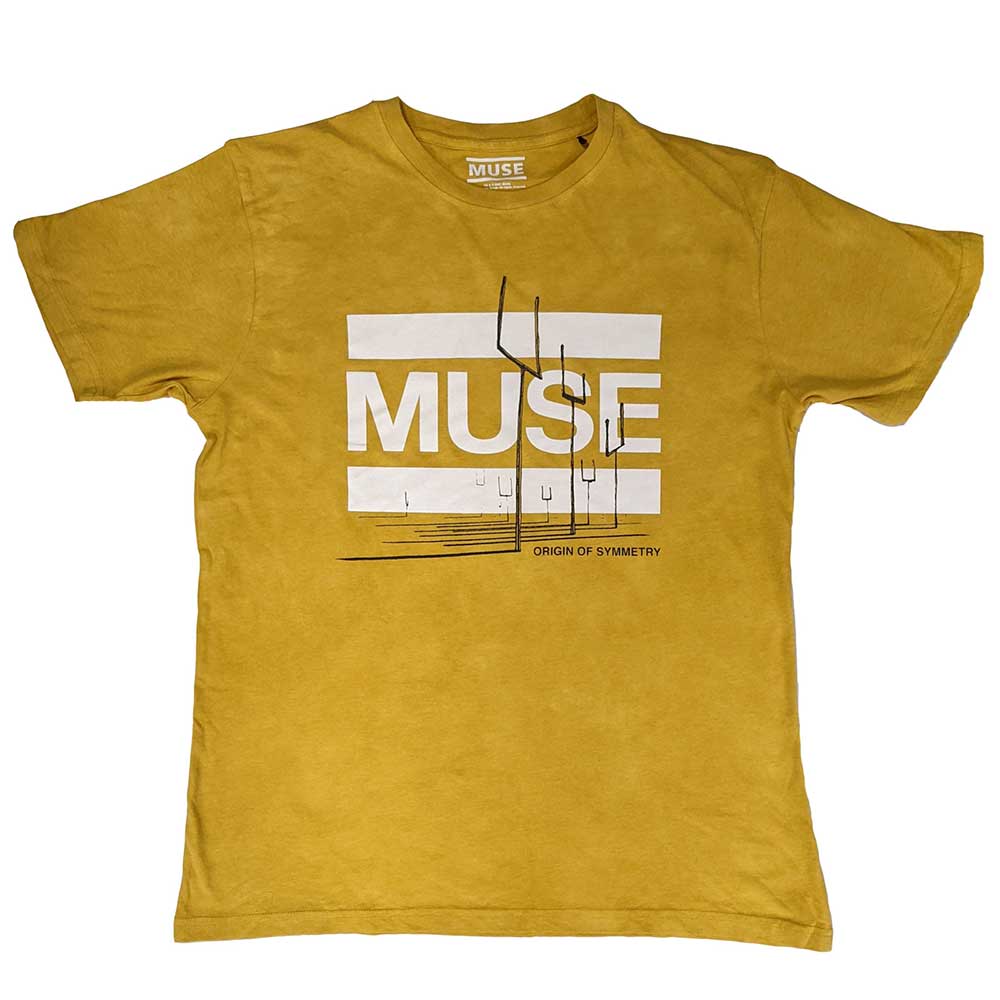 Muse Unisex T-Shirt: Origin of Symmetry (Wash Collection) T-Shirt
