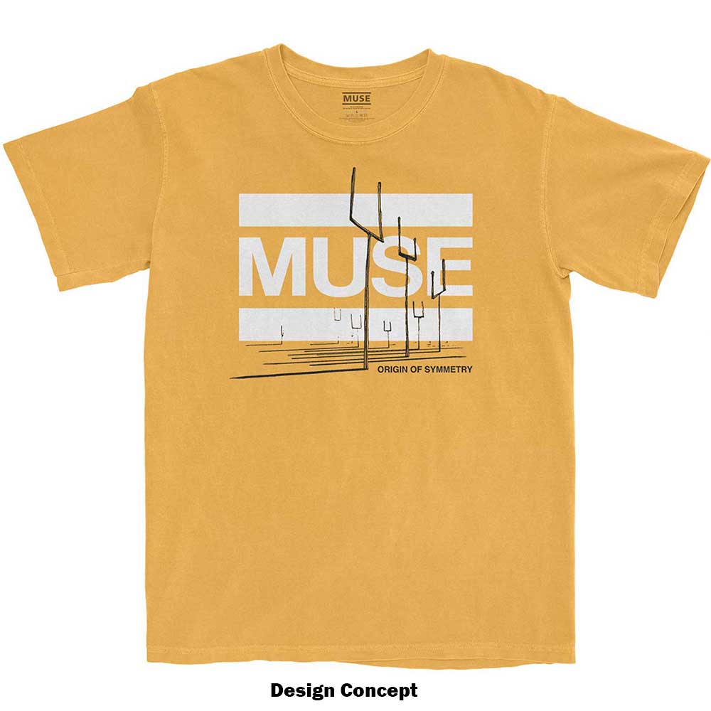 Muse Unisex T-Shirt: Origin of Symmetry (Wash Collection) T-Shirt