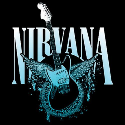 Nirvana Single Cork Coaster: Jag-stang Wings Onderzetter