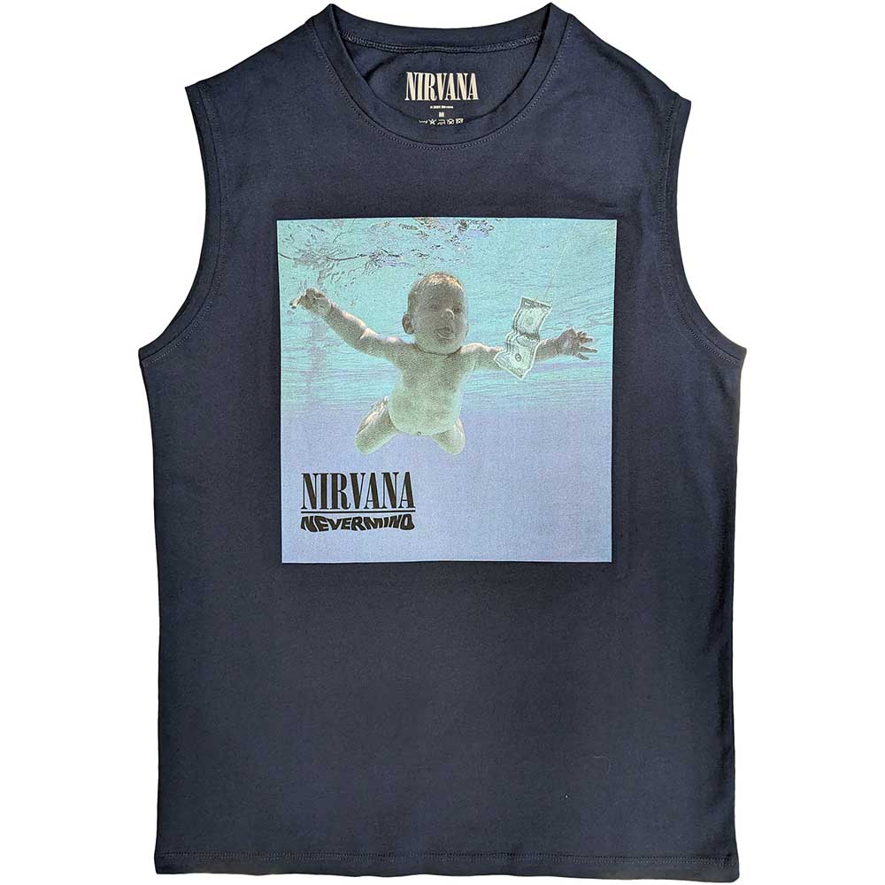 Nirvana Unisex Tank T-Shirt: Nevermind Album Tank T-Shirt