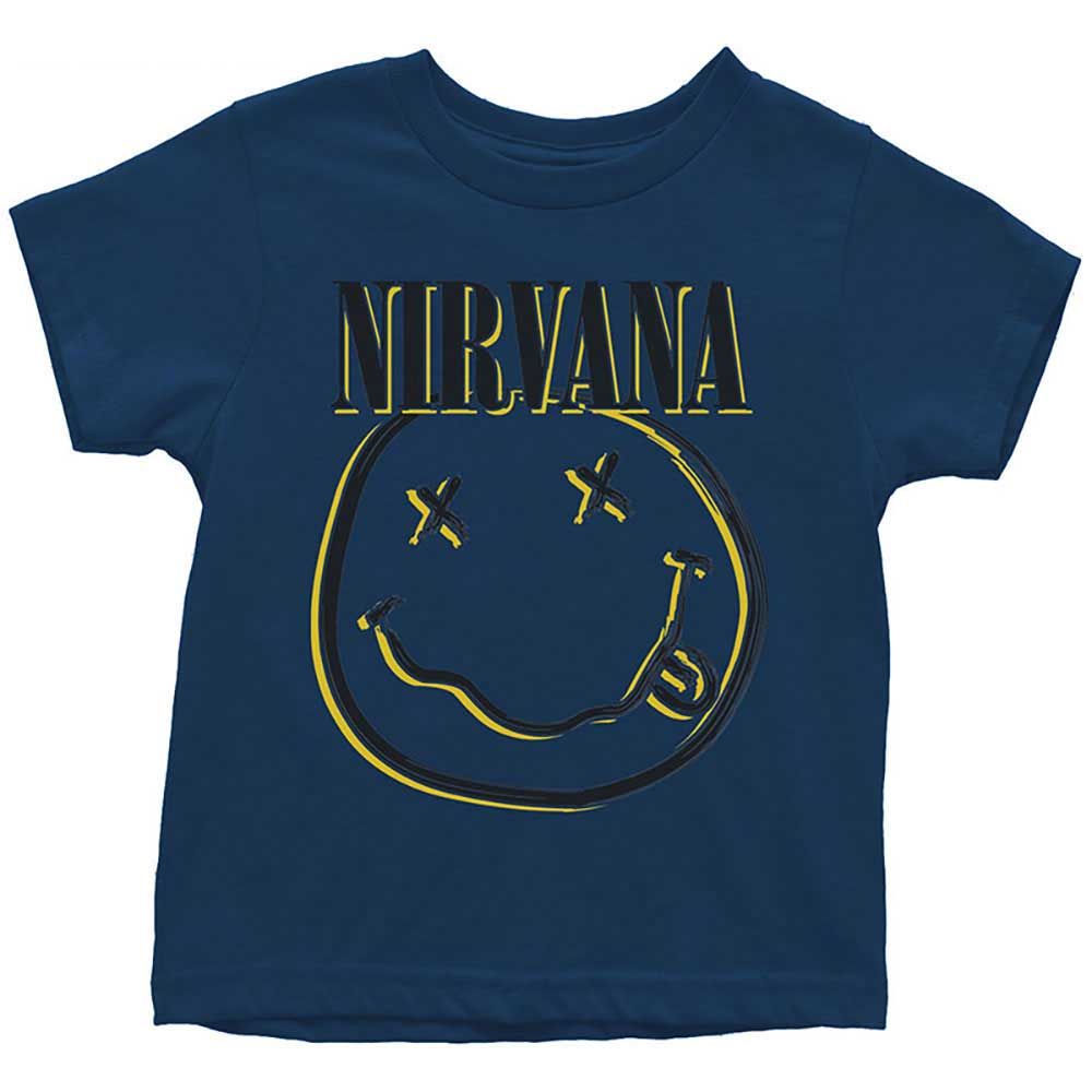 Nirvana Kids Toddler T-Shirt: Inverse Happy Face Toddler T-Shirt