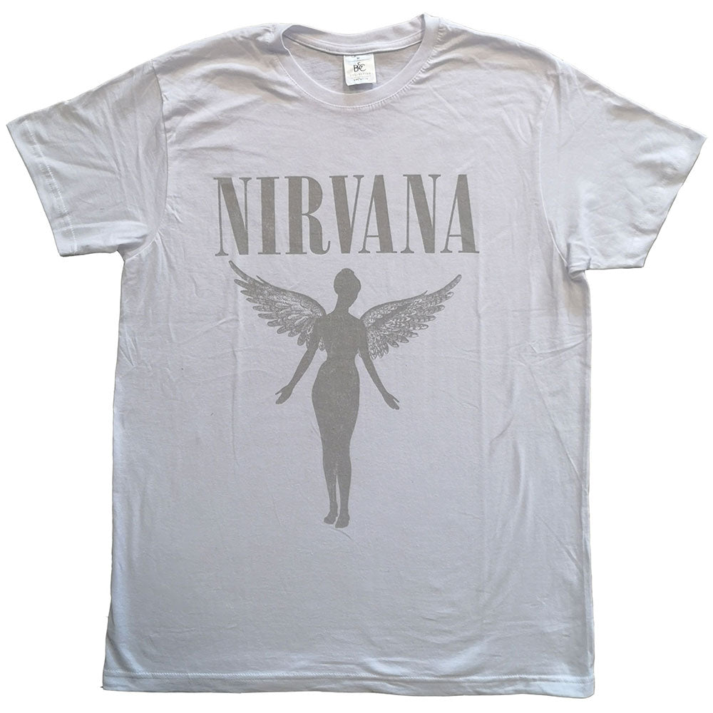 Nirvana Unisex T-Shirt: In Utero Tour (Back Print) T-Shirt