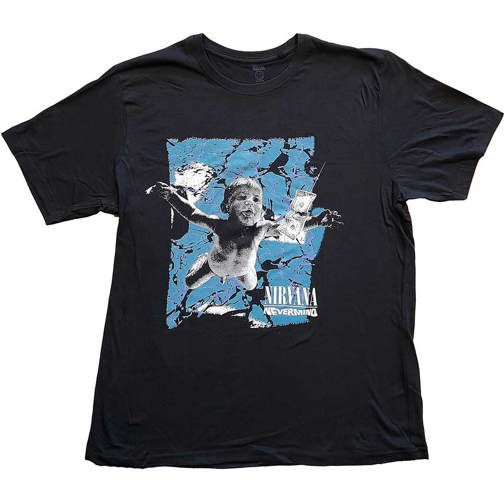 Nirvana Unisex T-Shirt: Nevermind Cracked T-Shirt