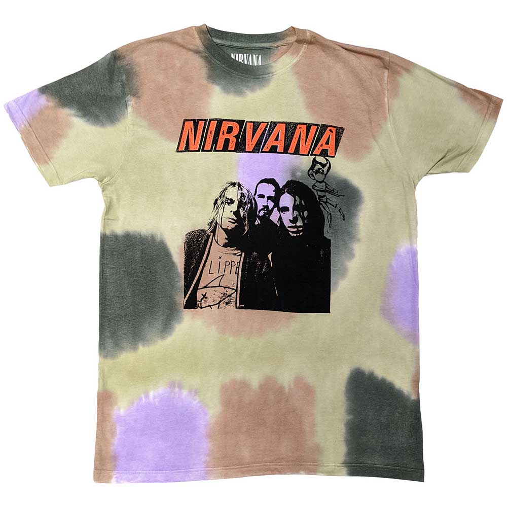 Nirvana Unisex T-Shirt: Flipper (Wash Collection) T-Shirt