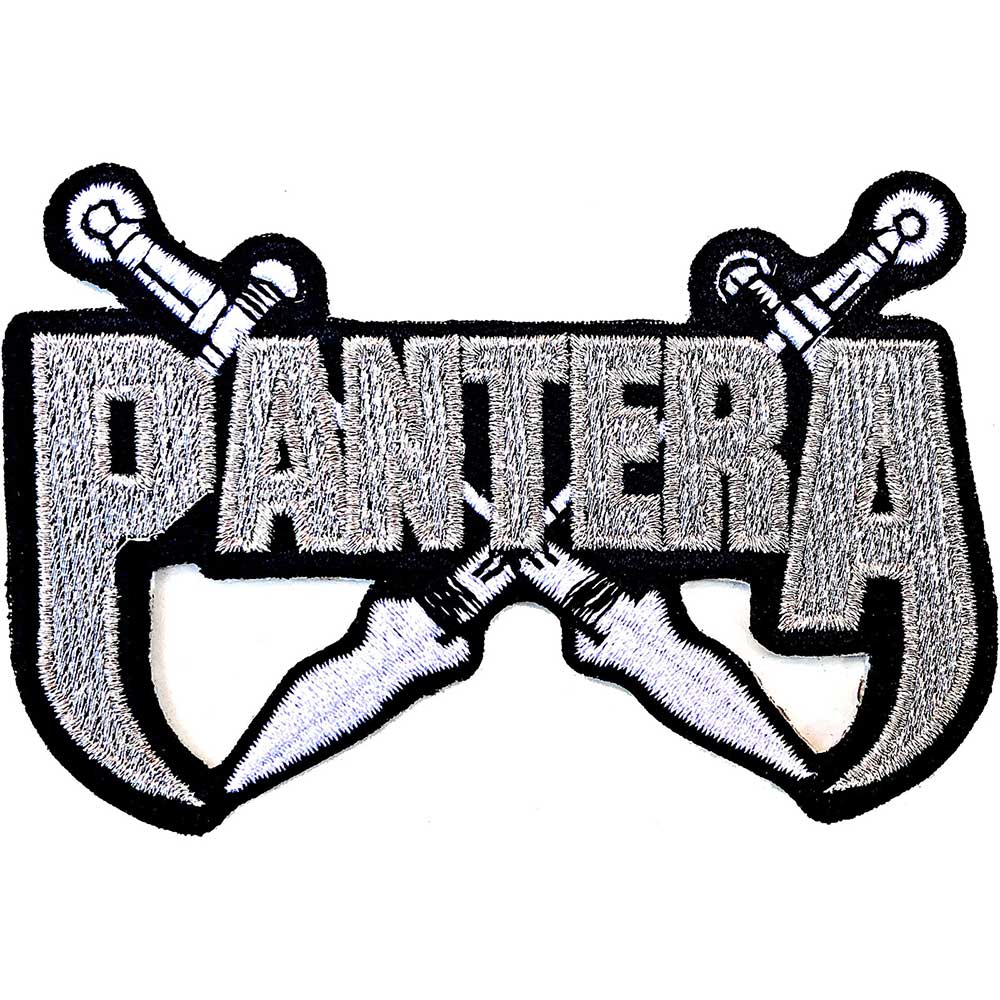 Pantera Standard Patch: Silver Swords Standaard patch