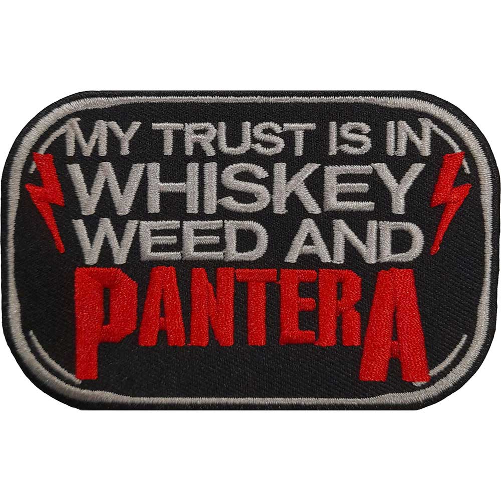 Pantera Standard Patch: Whiskey Standaard patch