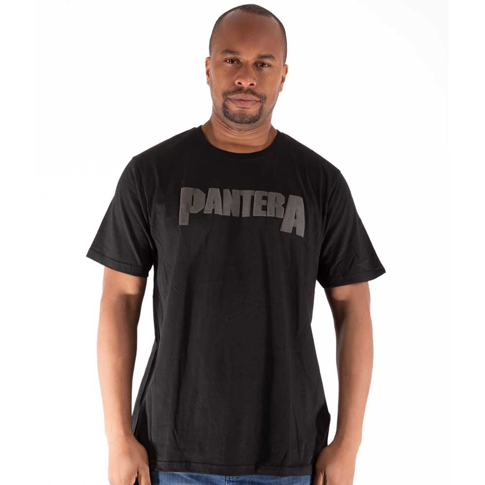 Pantera Unisex Hi-Build T-Shirt: Leaf Skull Hi-Build T-Shirt