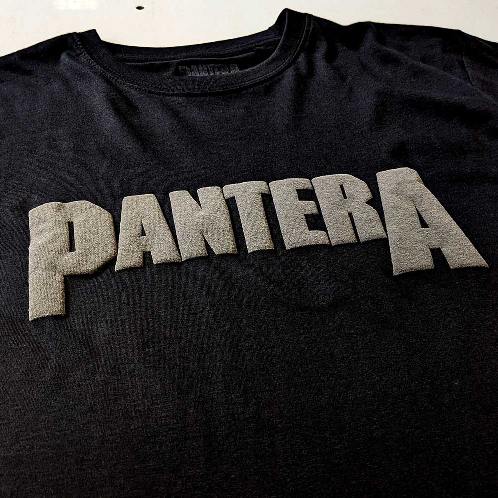 Pantera Unisex Hi-Build T-Shirt: Leaf Skull Hi-Build T-Shirt