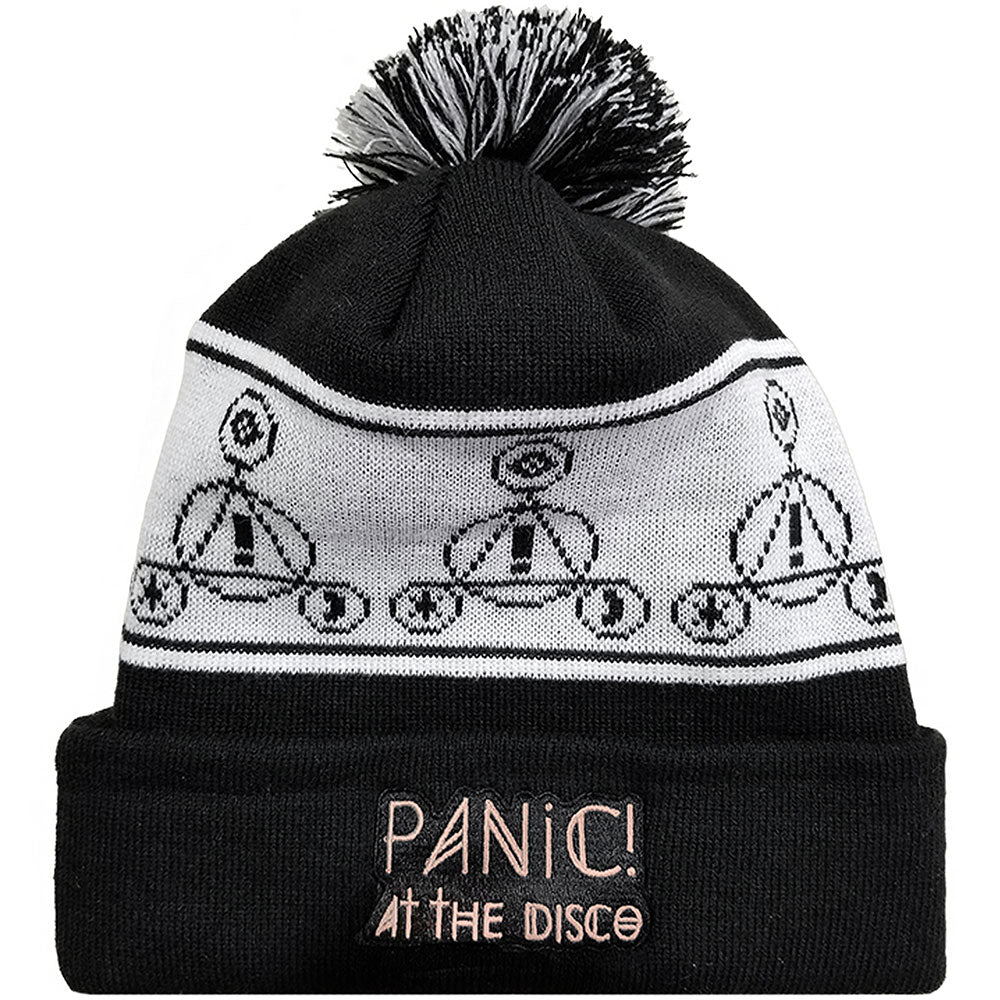 Panic! At The Disco Beanie Hat: Logo (Bobble) Muts