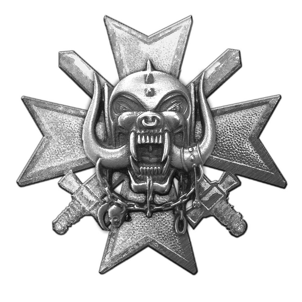 Motorhead Pin Badge: Bad Magic (Die-Cast Relief) Speld