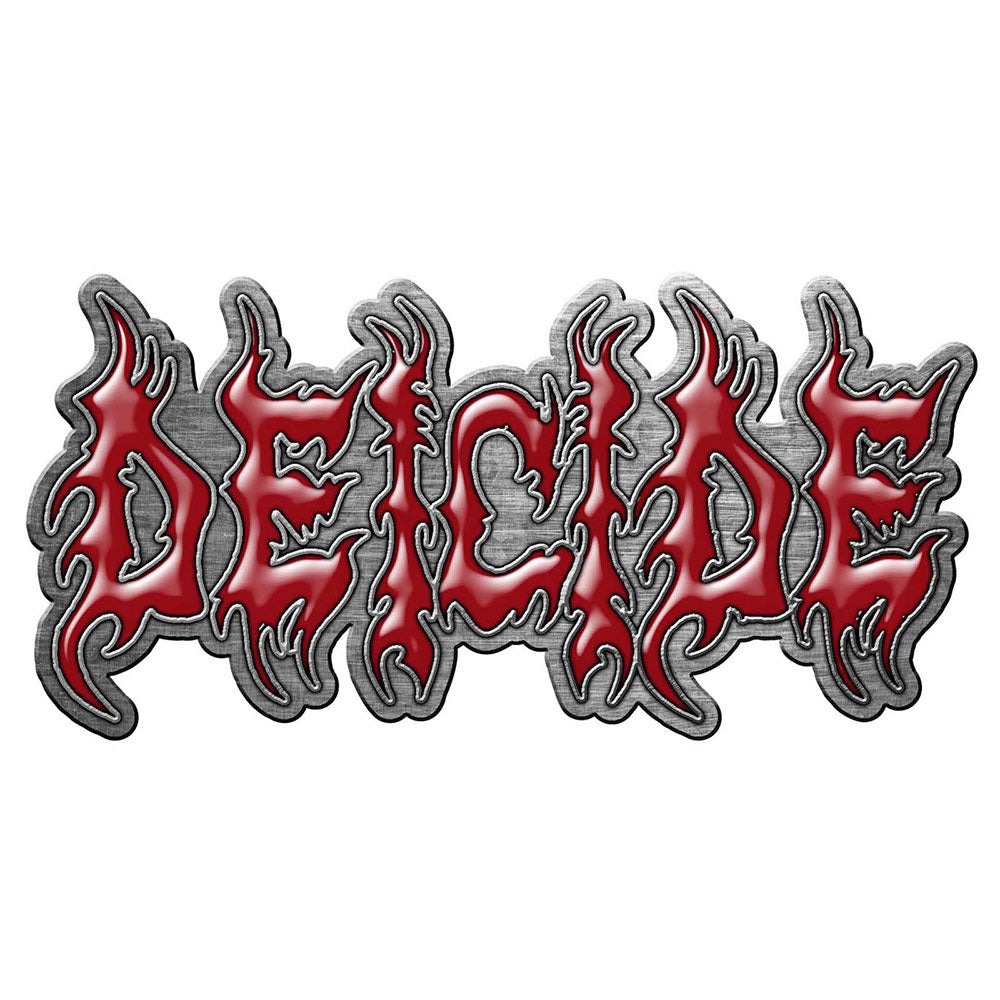 Deicide Pin Badge: Logo (Enamel In-Fill) Speld