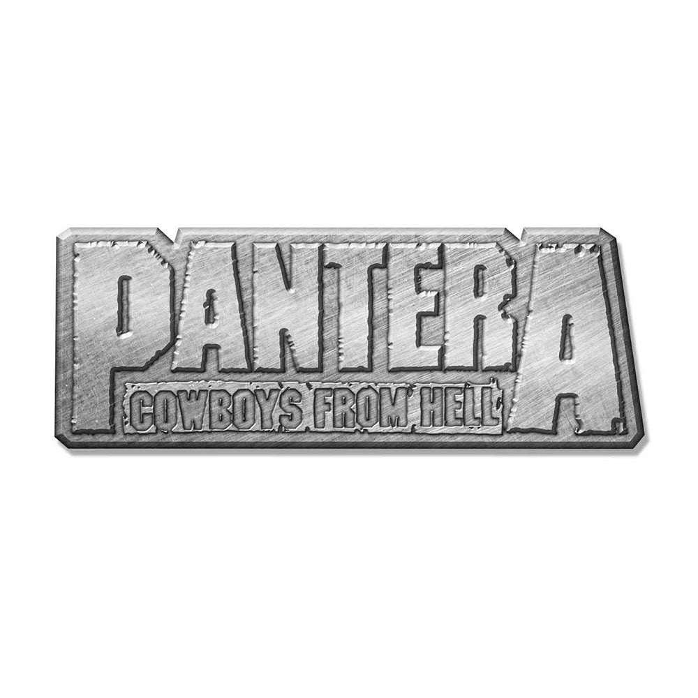 Pantera Pin Badge: Cowboys From Hell (Die-Cast Relief) Speld