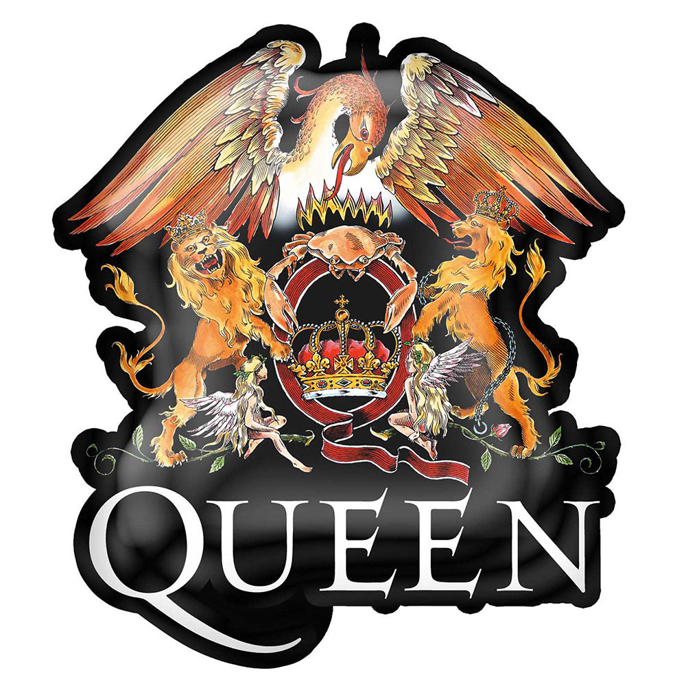 Queen Pin Badge: Crest (Enamel In-Fill) Speld