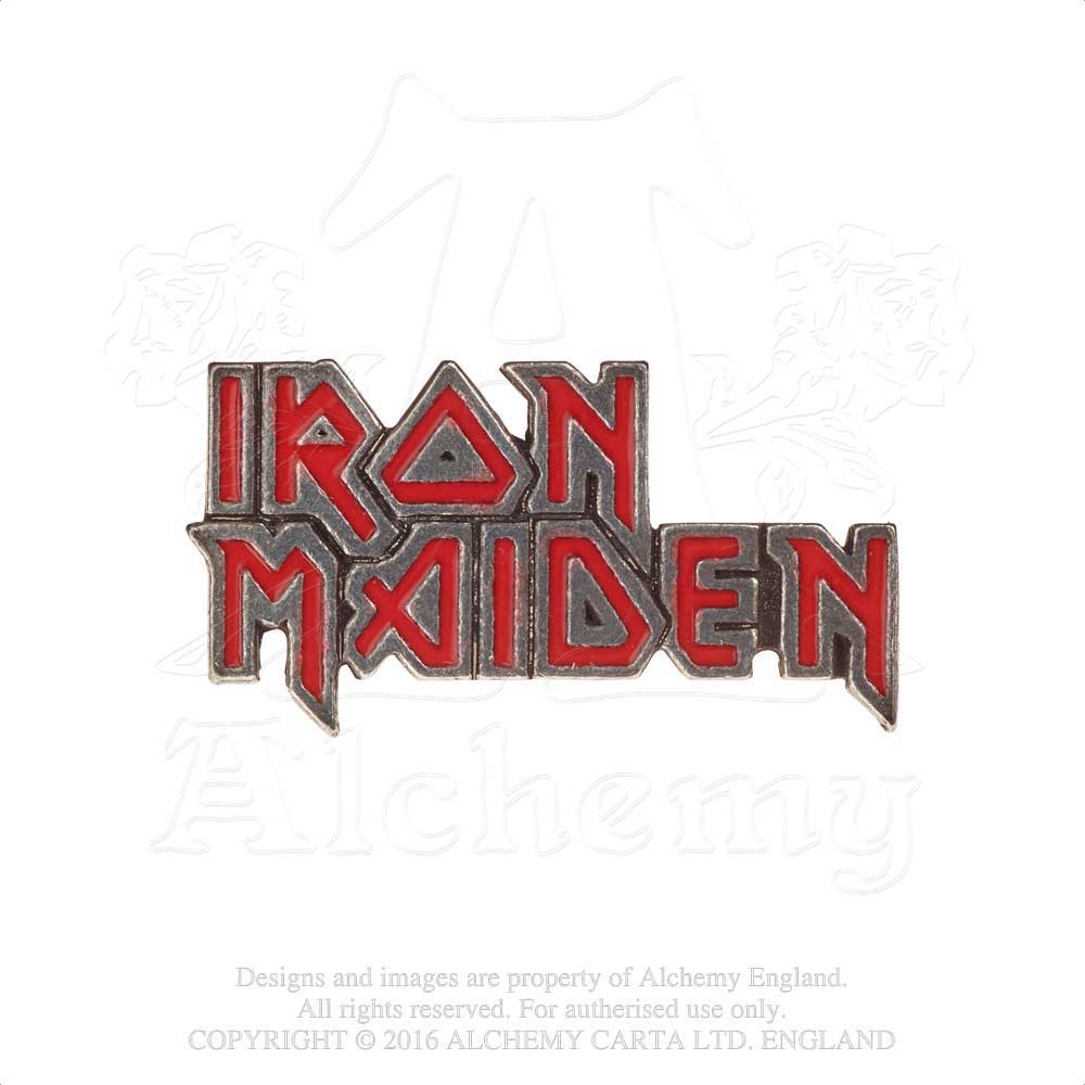 Iron Maiden Pin Badge: Enamelled Logo Speld