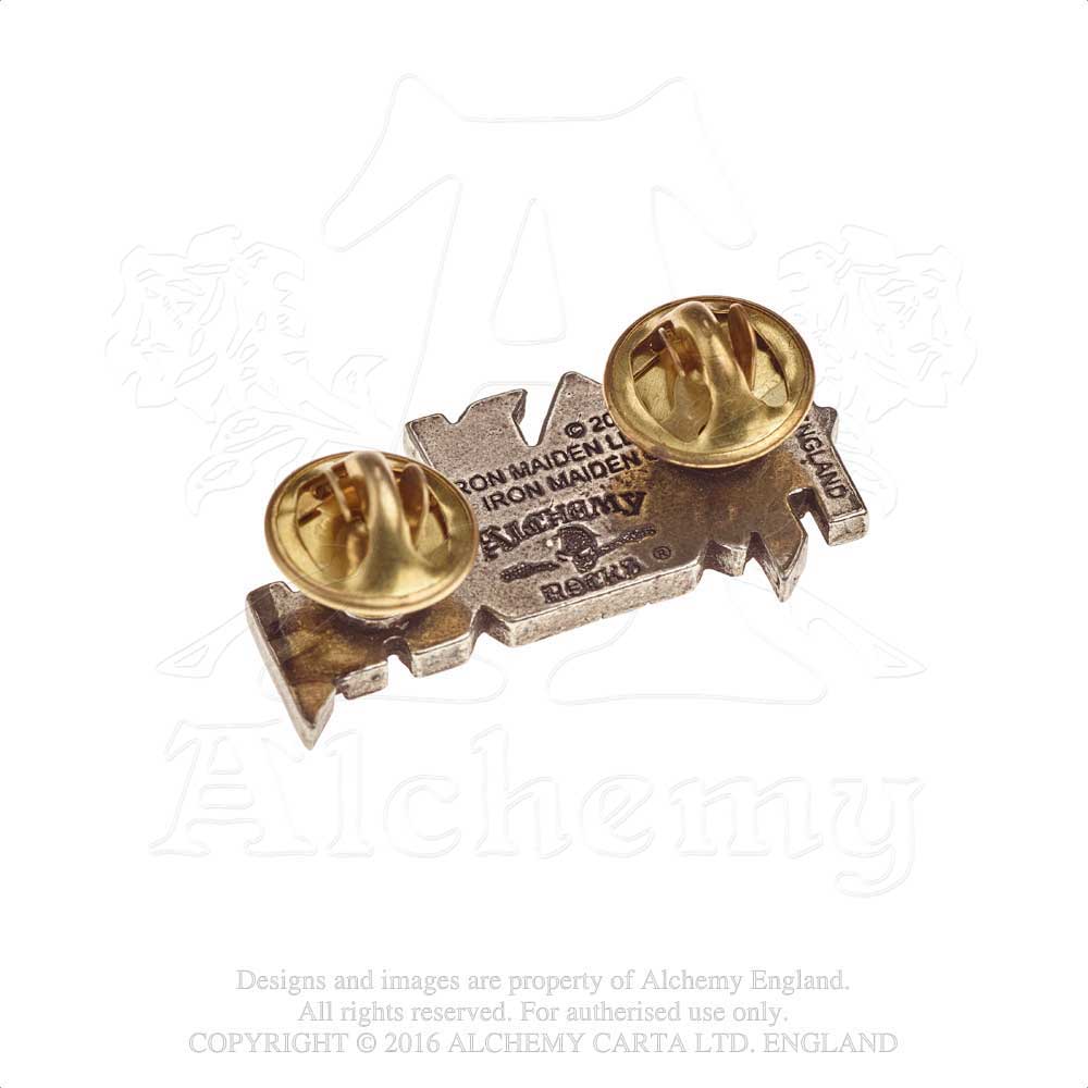 Iron Maiden Pin Badge: Enamelled Logo Speld