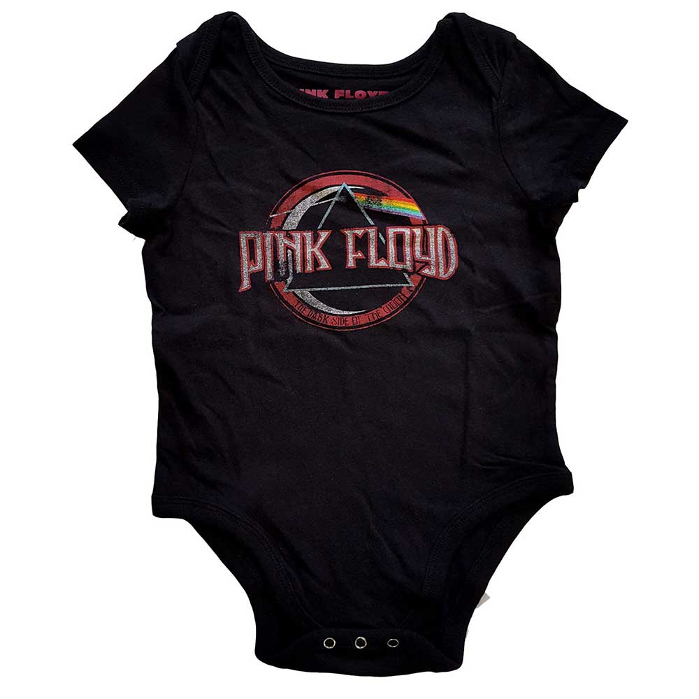 Pink Floyd Kids Baby Grow: Vintage Dark Side of the Moon Seal Babypakje