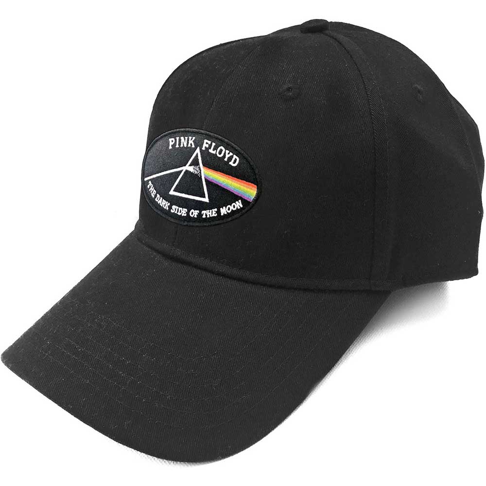 Pink Floyd Unisex Baseball Cap: The Dark Side of the Moon Black Border Baseballpet