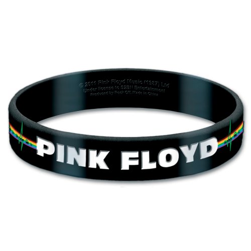 Pink Floyd Gummy Wristband: Logo & Pulse Polsband