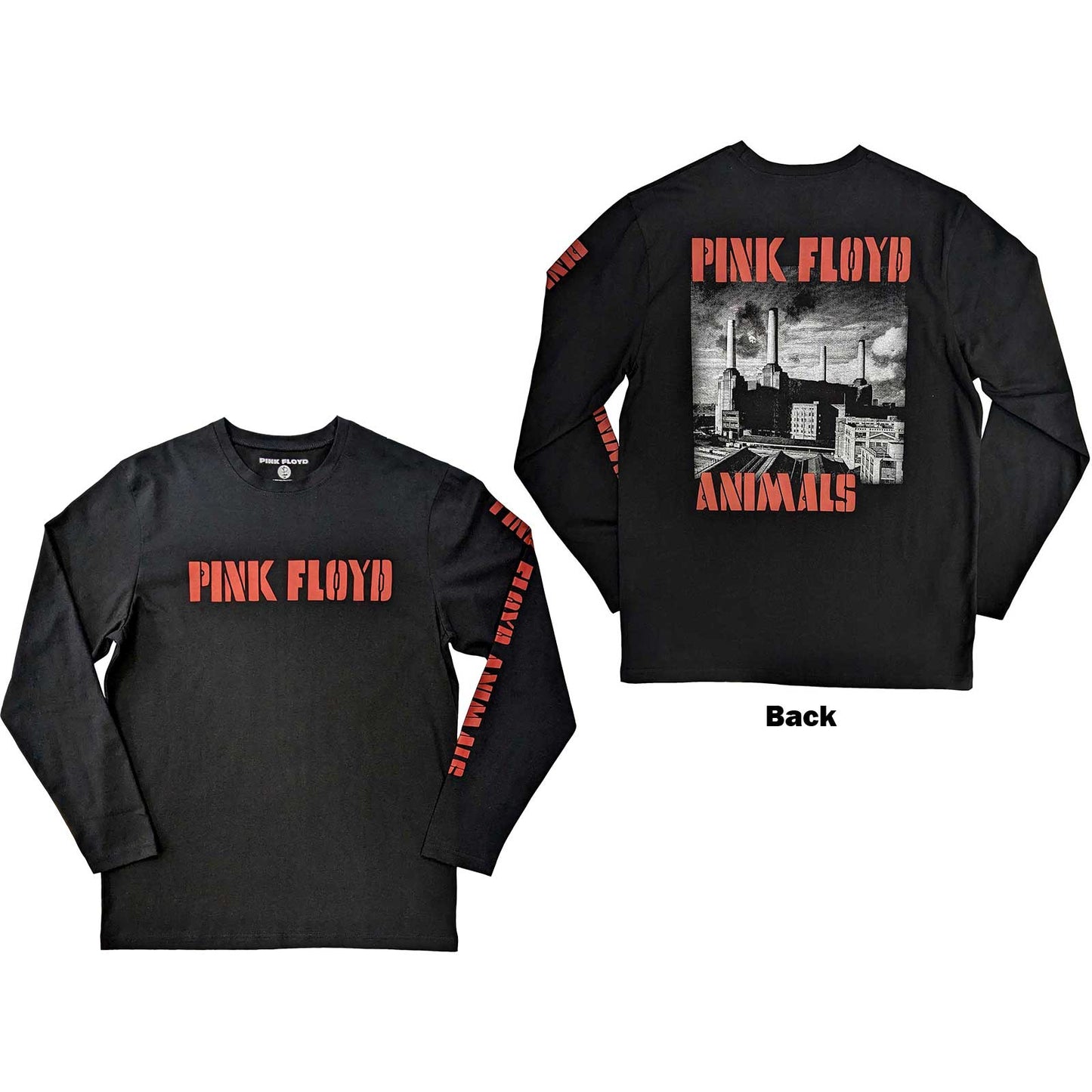 Een foto van een Long Sleeve T-Shirt van Pink Floyd.