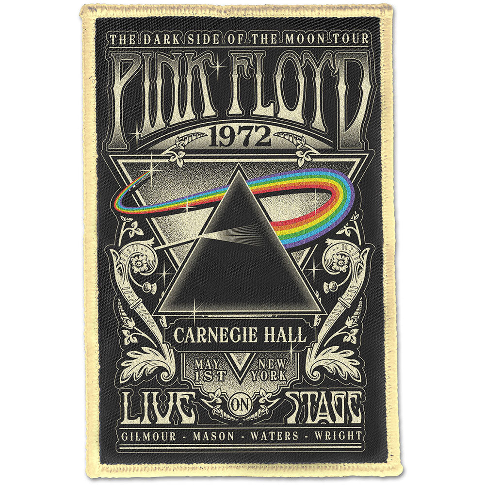 Pink Floyd Standard Patch: Carnegie Hall Standaard patch