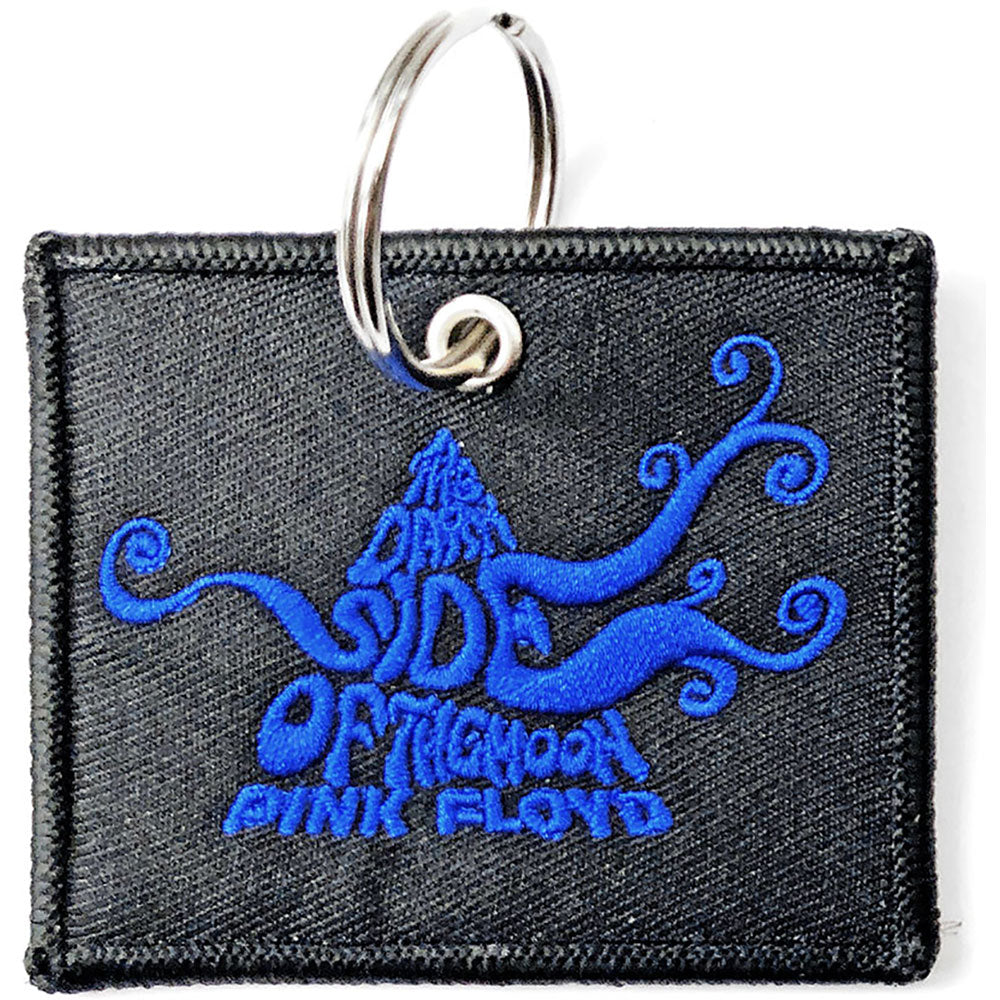 Pink Floyd Keychain: Dark Side of the Moon Swirl (Double Sided Patch) Sleutelhanger