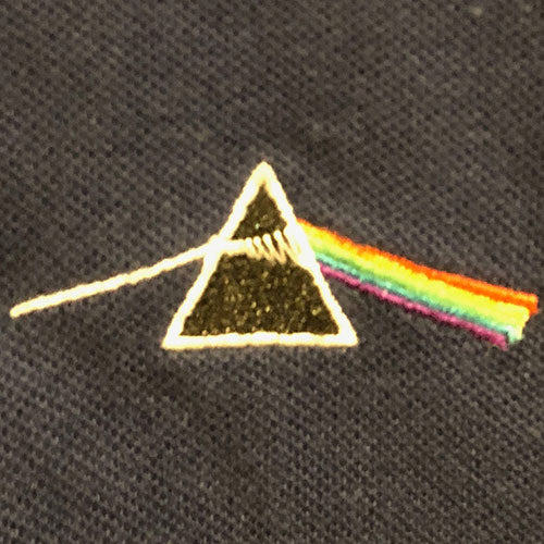 Pink Floyd Unisex Polo Shirt: Dark Side of the Moon Prism Polo Shirt