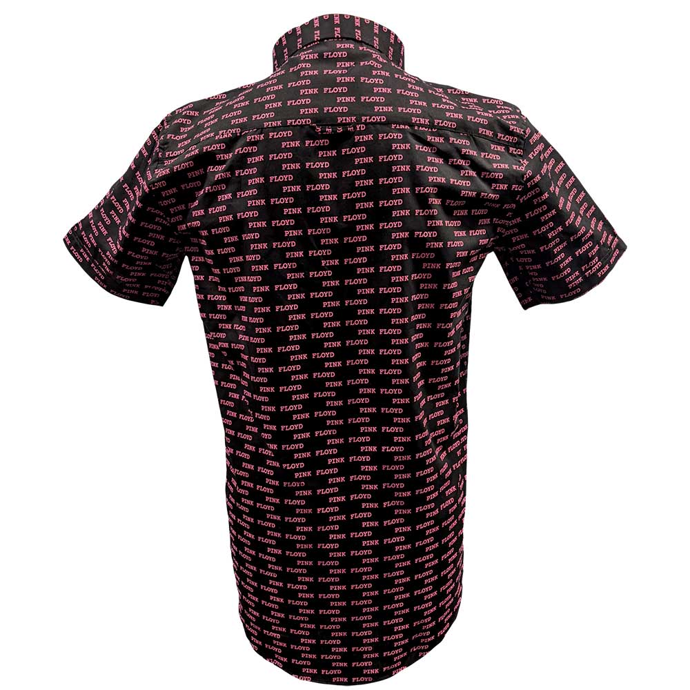 Pink Floyd Unisex Casual Shirt: Courier Pattern (All Over Print) Casual Shirt