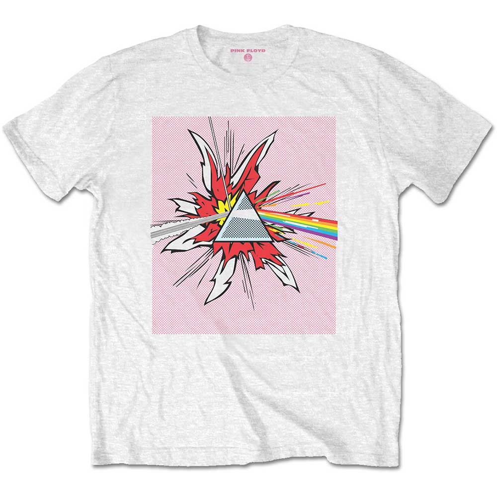 Pink Floyd Unisex T-Shirt: Lichtenstein Prism T-Shirt