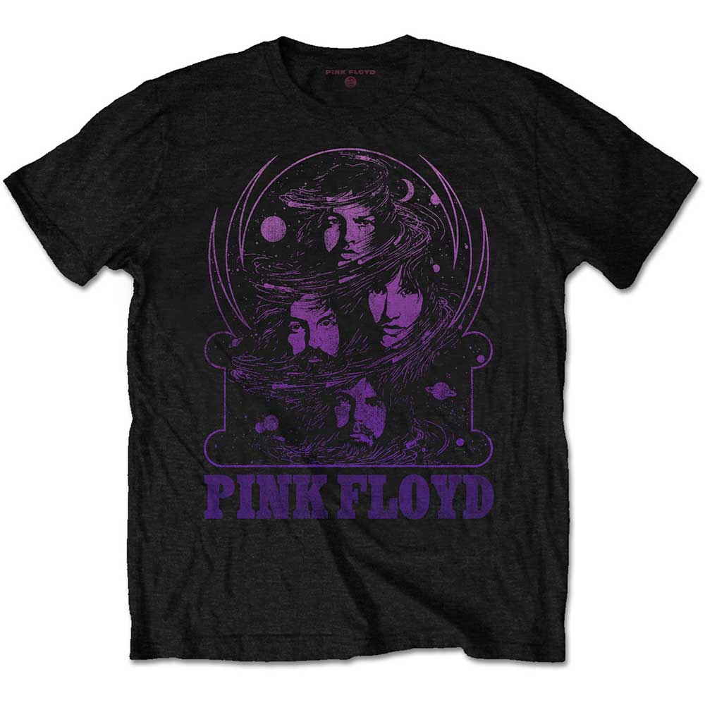 Pink Floyd Unisex T-Shirt: Purple Swirl T-Shirt