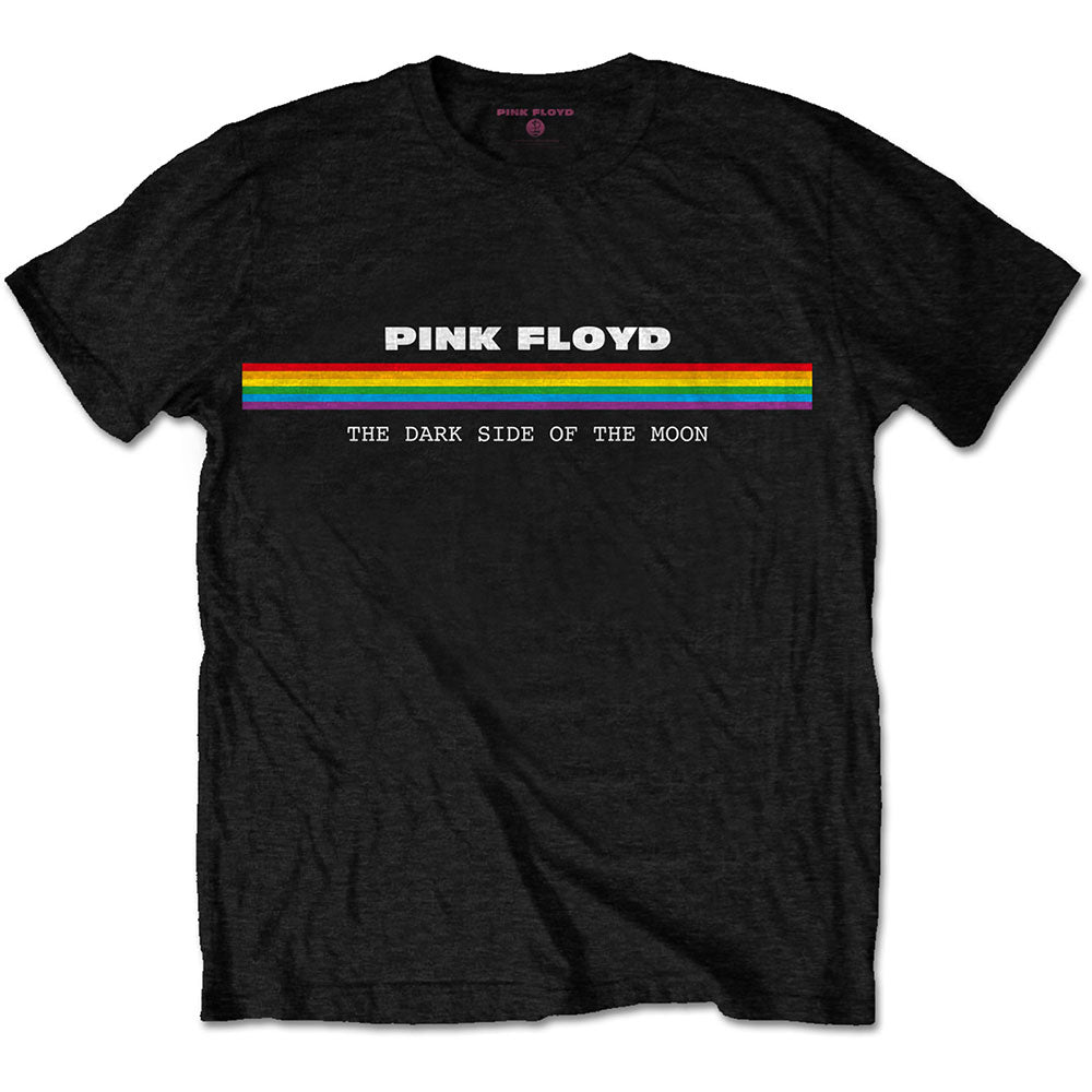 Pink Floyd Unisex T-Shirt: Spectrum Stripe T-Shirt