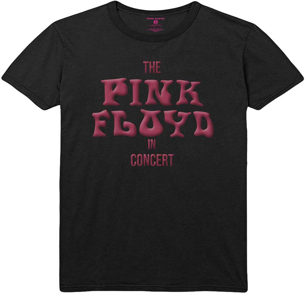 Pink Floyd Unisex Hi-Build T-Shirt: In Concert Hi-Build T-Shirt