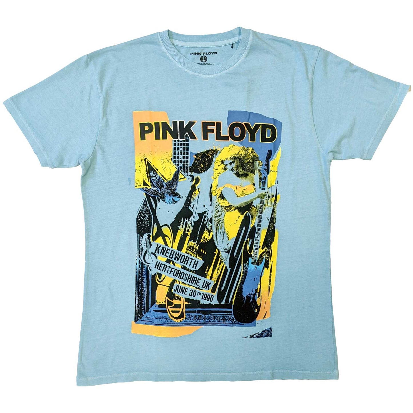 Een foto van een T-Shirt van Pink Floyd.