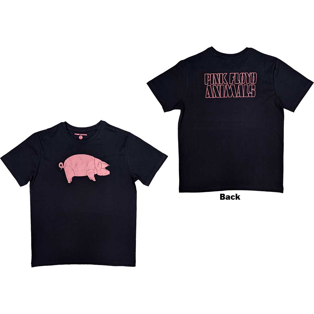 Pink Floyd Unisex T-Shirt: AWBDG (Back Print) T-Shirt