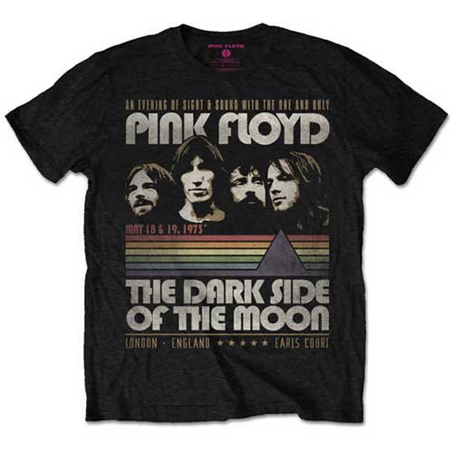 Pink Floyd Unisex T-Shirt: Vintage Stripes T-Shirt