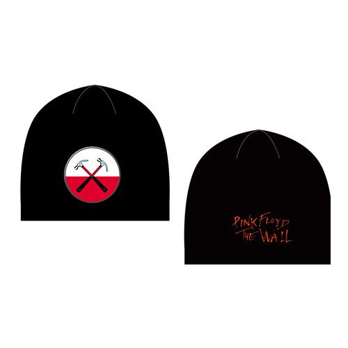 Pink Floyd Unisex Beanie Hat: The Wall Hammers Logo Muts