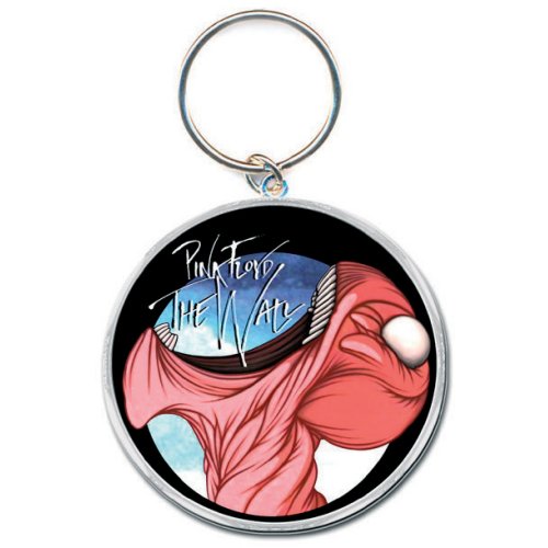 Pink Floyd Keychain: The Wall Eat Head Logo (Enamel In-fill) Sleutelhanger