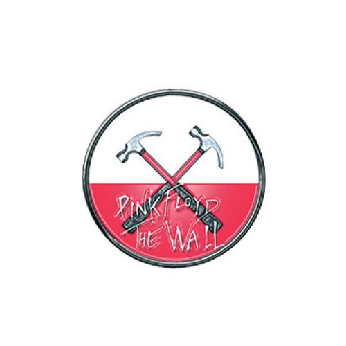 Een foto van een Pin Badge van Pink Floyd.
