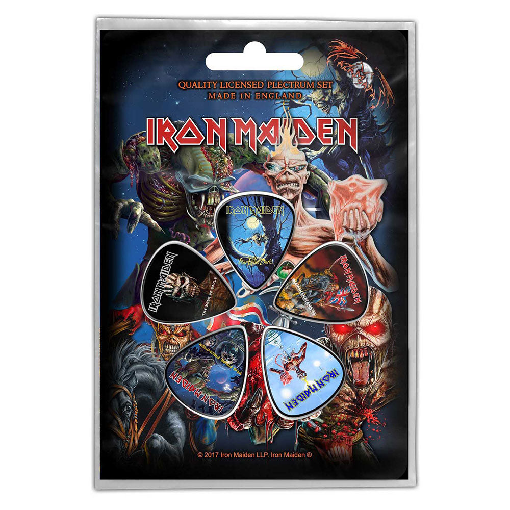 Iron Maiden Plectrum Pack: Later Albums Set plectrums